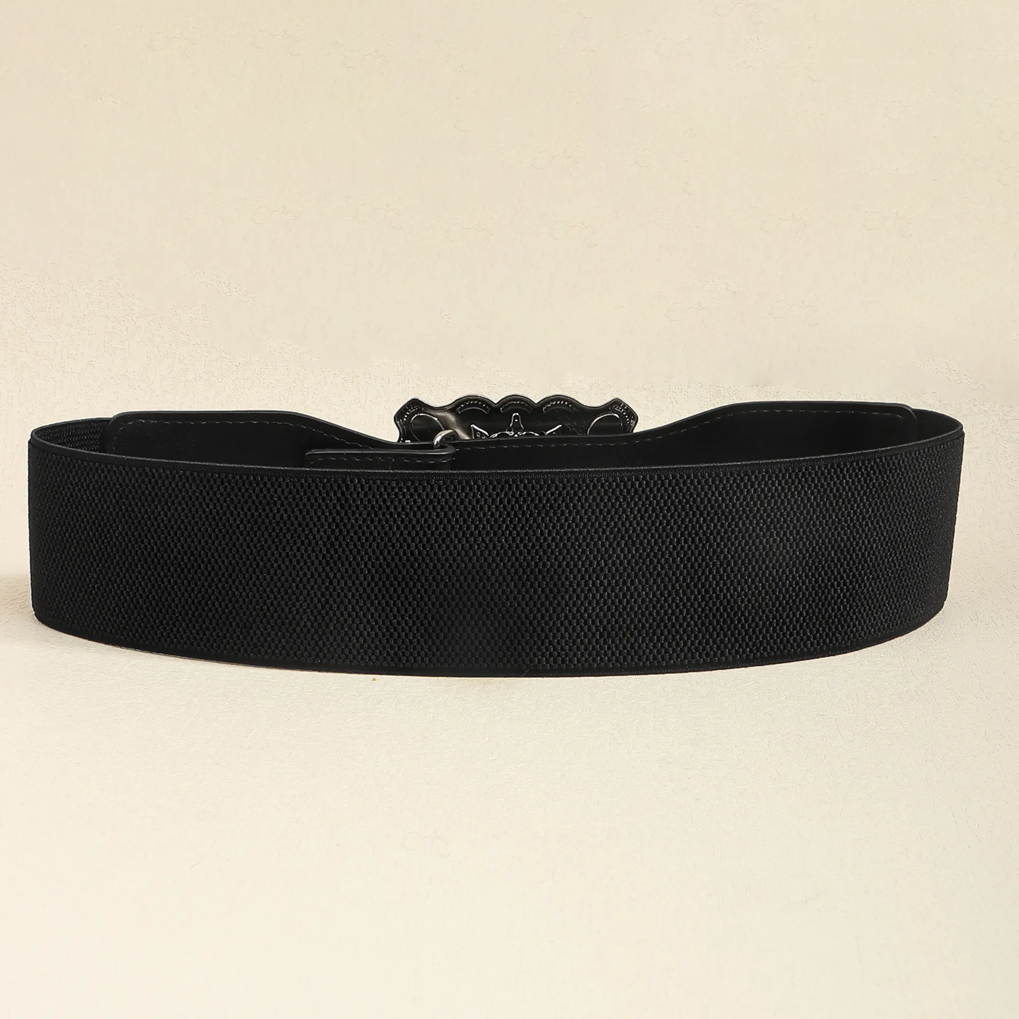 Vintage Style Simple Style Geometric Pu Leather Synthetic Fibre Alloy Buckle Women's display picture 3