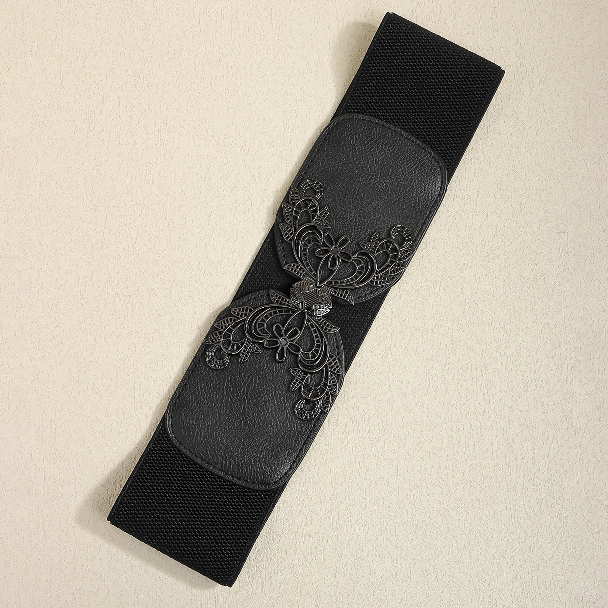 Vintage Style Simple Style Geometric Pu Leather Alloy Polyester Women's display picture 4