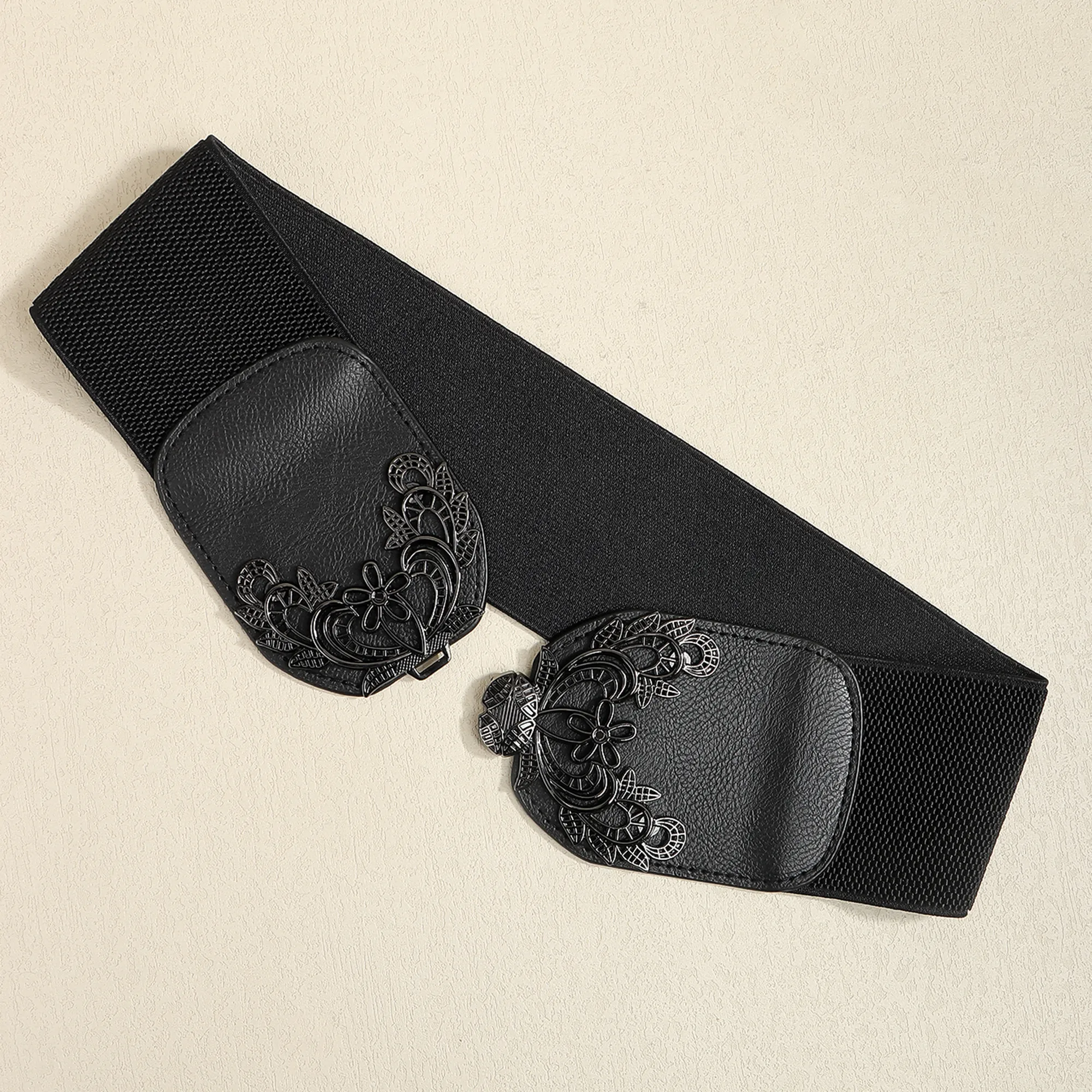 Vintage Style Simple Style Geometric Pu Leather Alloy Polyester Women's display picture 5