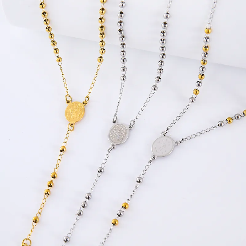 Hip-Hop Streetwear Commute Cross 304 Stainless Steel Unisex Pendant Necklace display picture 8
