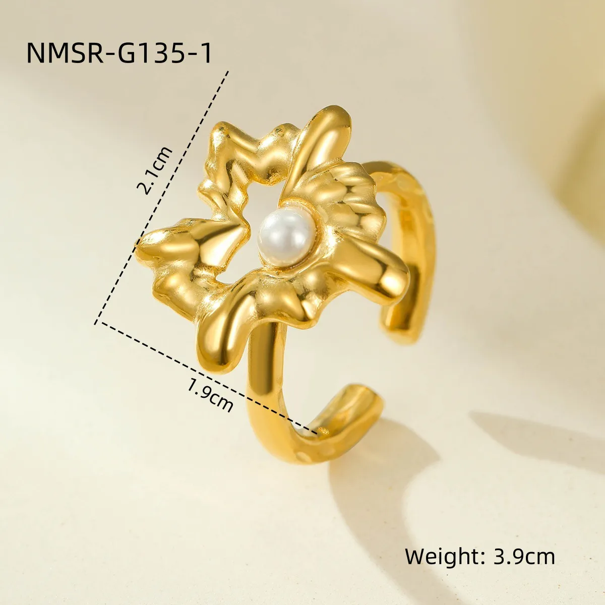 Classic Style Heart Shape 304 Stainless Steel Women's Adjustable Ring Charm Rings Open Rings display picture 13