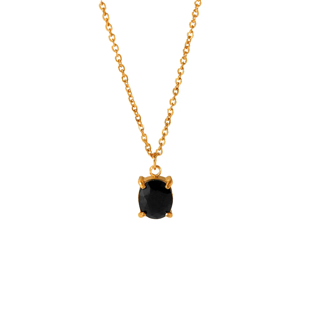 IG Style Simple Style Shiny Quadrilateral 304 Stainless Steel Titanium Steel Zircon 18K Gold Plated Women's Pendant Necklace display picture 10