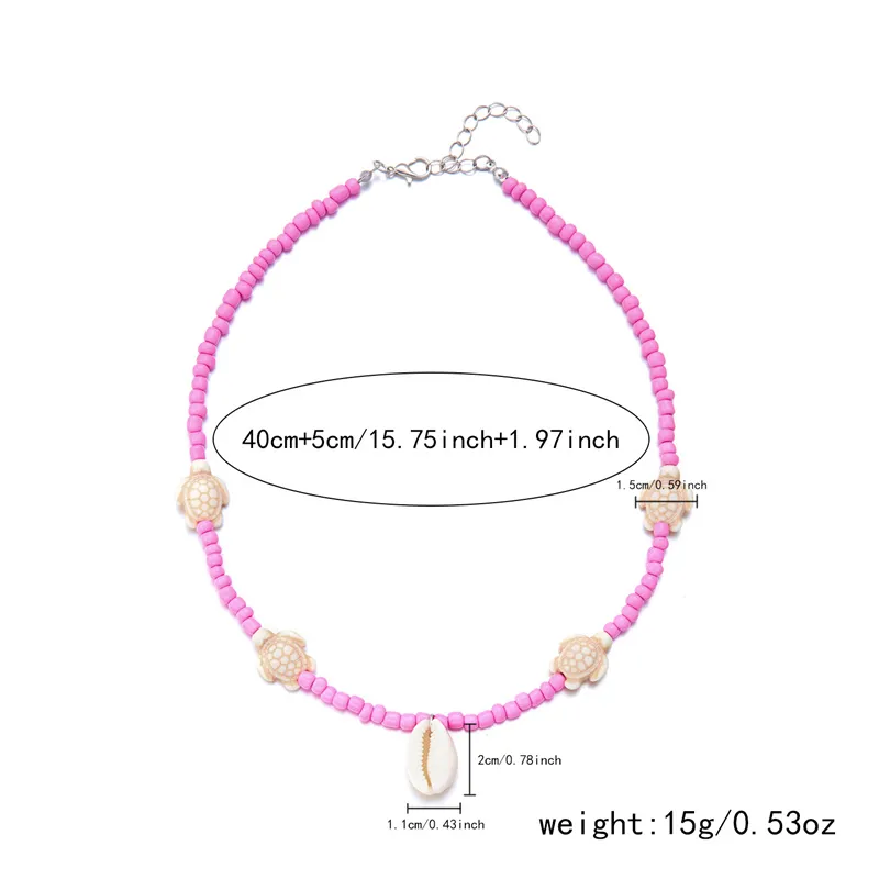 Vacation Marine Style Beach Shell Seed Bead Shell Women's Necklace display picture 1