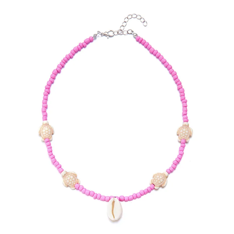 Vacation Marine Style Beach Shell Seed Bead Shell Women's Necklace display picture 25