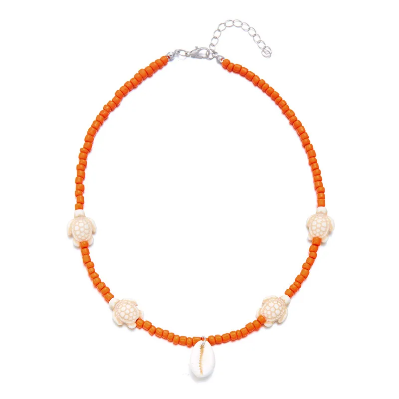 Vacation Marine Style Beach Shell Seed Bead Shell Women's Necklace display picture 28