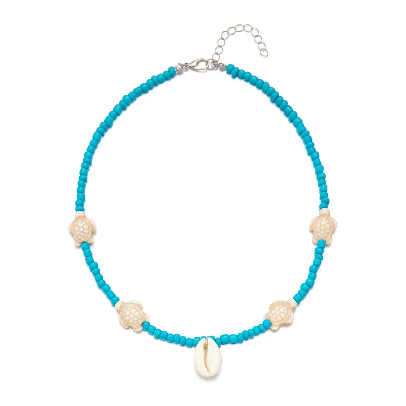 Vacation Marine Style Beach Shell Seed Bead Shell Women's Necklace display picture 24