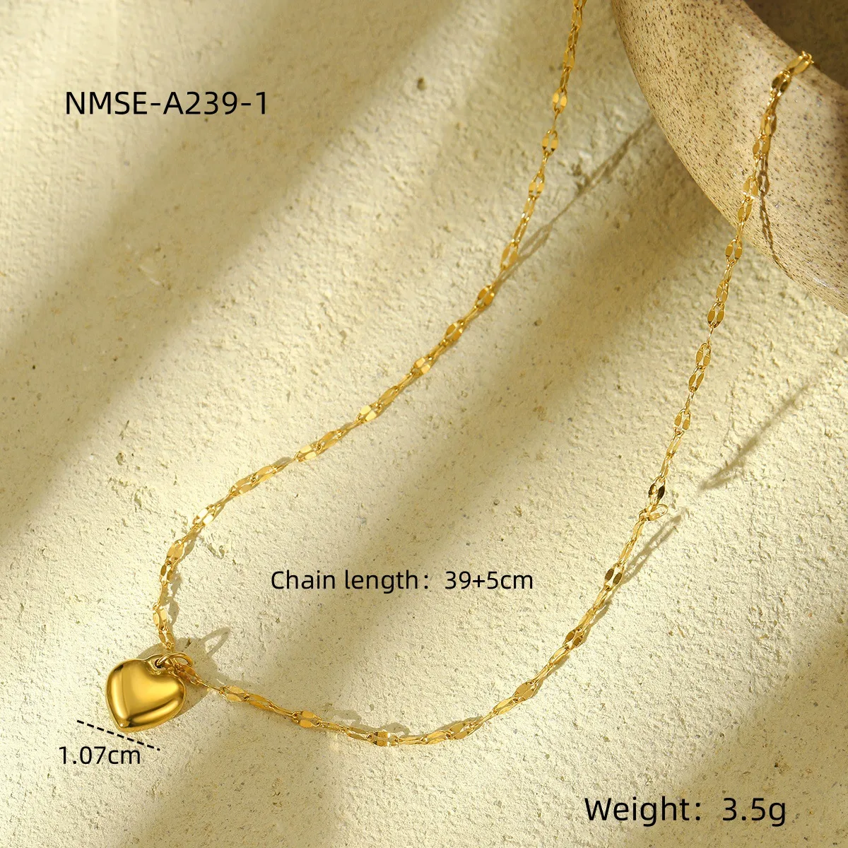 Classic Style Heart Shape 304 Stainless Steel Women's Pendant Necklace display picture 5