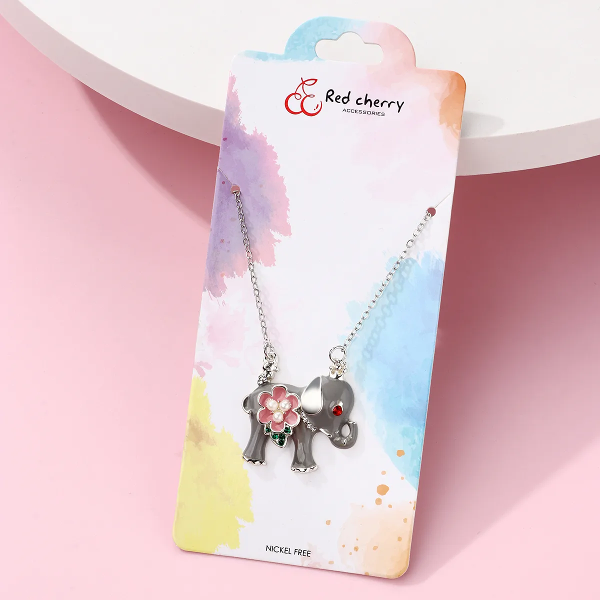 Cartoon Style Elephant Alloy Unisex Pendant Necklace display picture 10