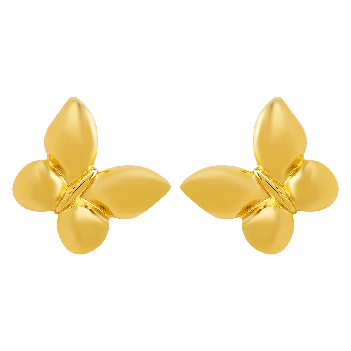 Simple Style Classic Style Butterfly Alloy Plating Women's Rings Earrings Necklace display picture 10