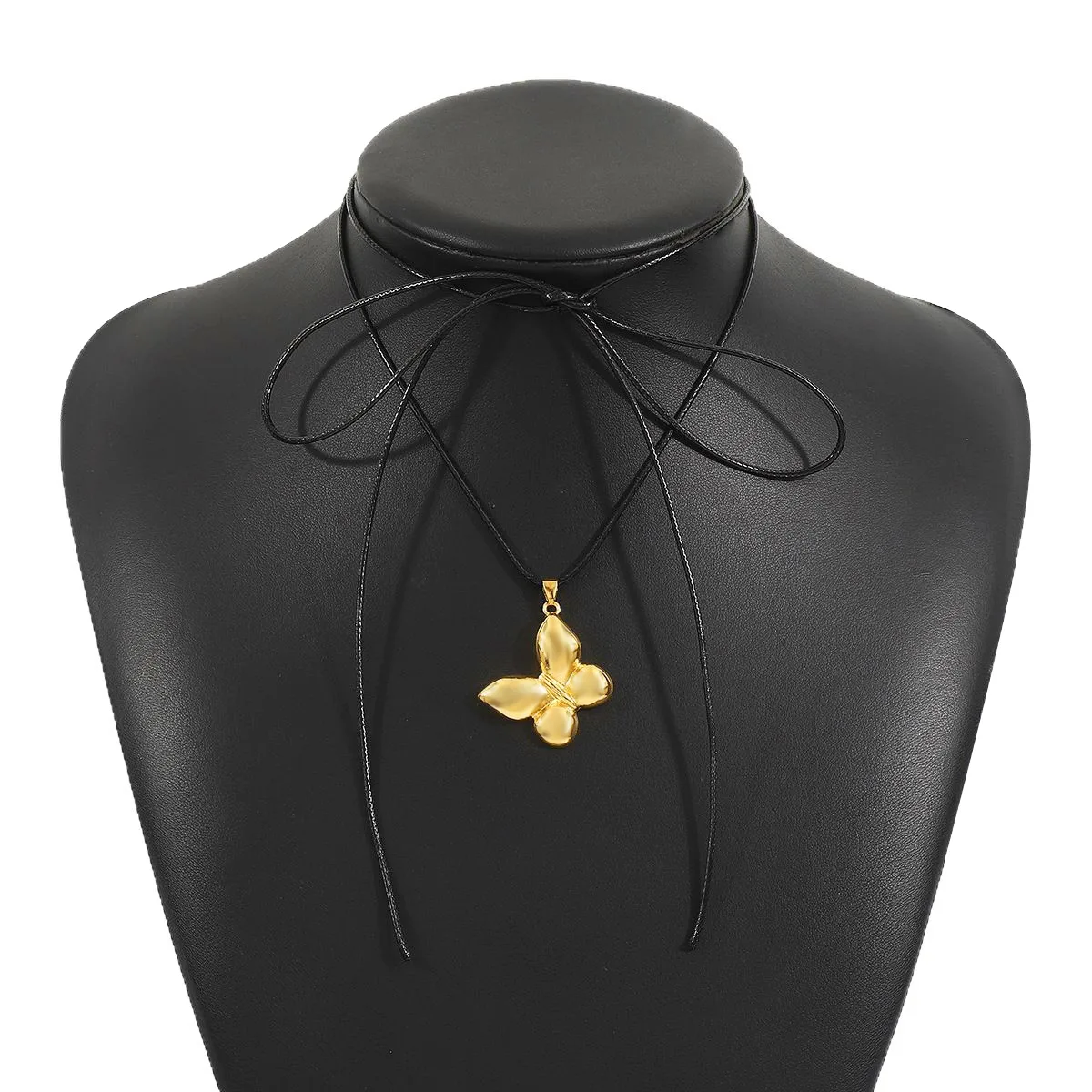 Simple Style Classic Style Butterfly Alloy Plating Women's Rings Earrings Necklace display picture 18