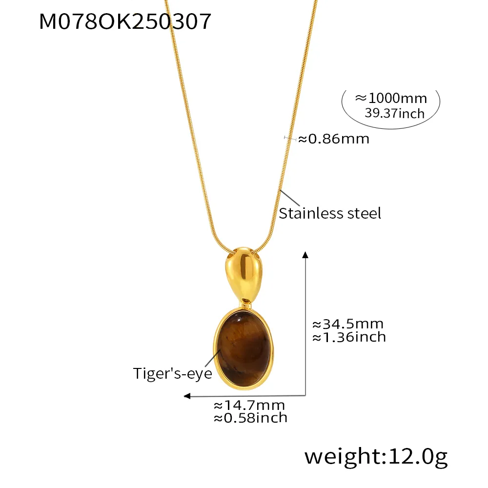 Wholesale Jewelry Vacation Commute Square 304 Stainless Steel Acrylic Agate Plating Inlay Sweater Chain display picture 2