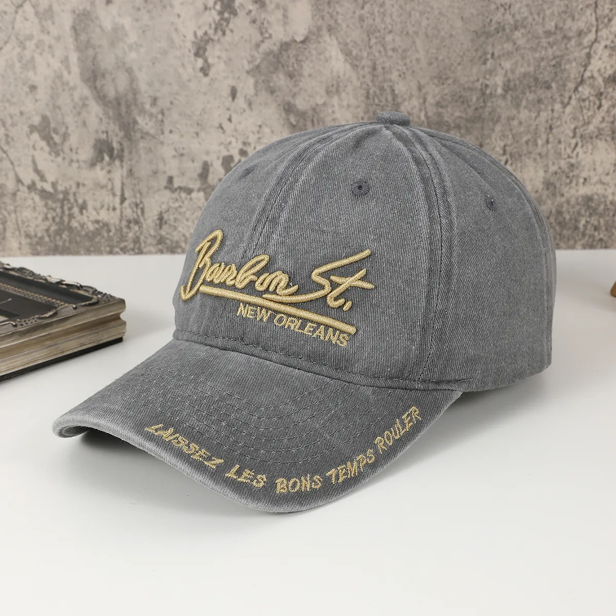 Unisex Embroidery Simple Style Embroidery Letter Curved Eaves Baseball Cap display picture 1