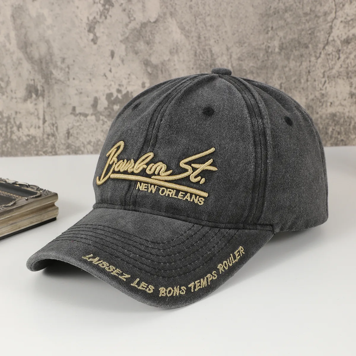 Unisex Embroidery Simple Style Embroidery Letter Curved Eaves Baseball Cap display picture 2