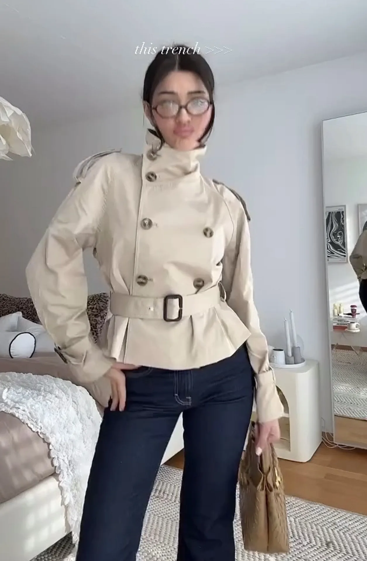 Women's Elegant Solid Color Zipper Coat display picture 3