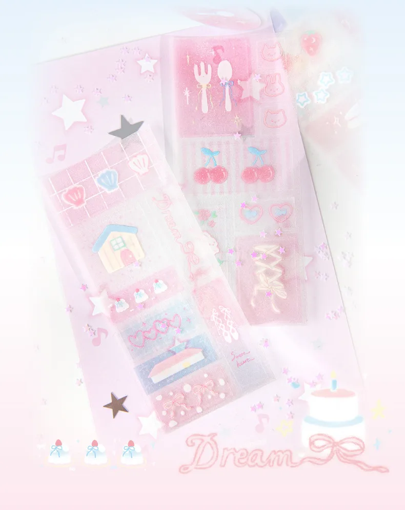 1 Piece Star School PET Cute Washi Tape display picture 1