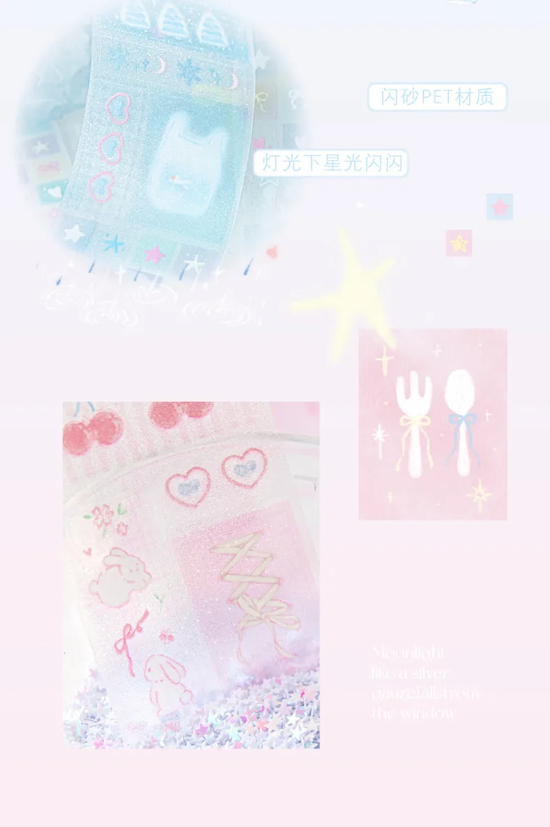 1 Piece Star School PET Cute Washi Tape display picture 7
