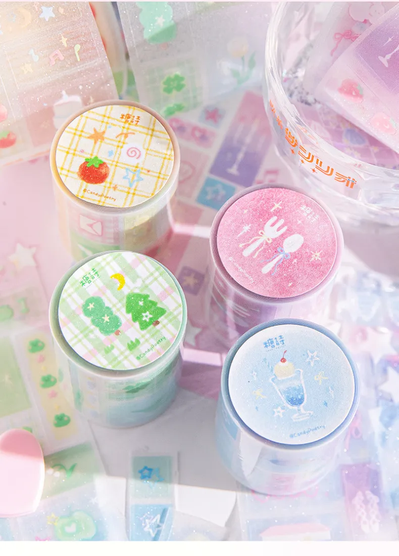 1 Piece Star School PET Cute Washi Tape display picture 8