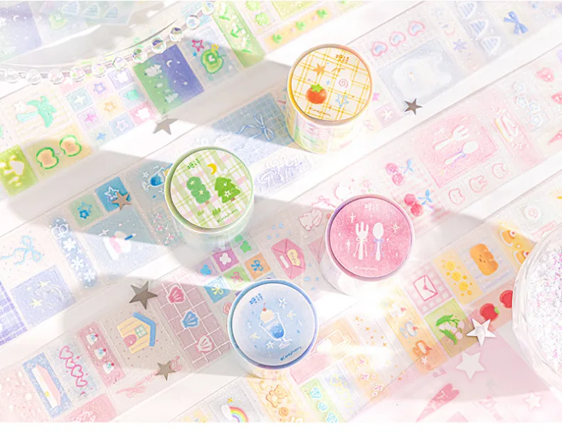 1 Piece Star School PET Cute Washi Tape display picture 10