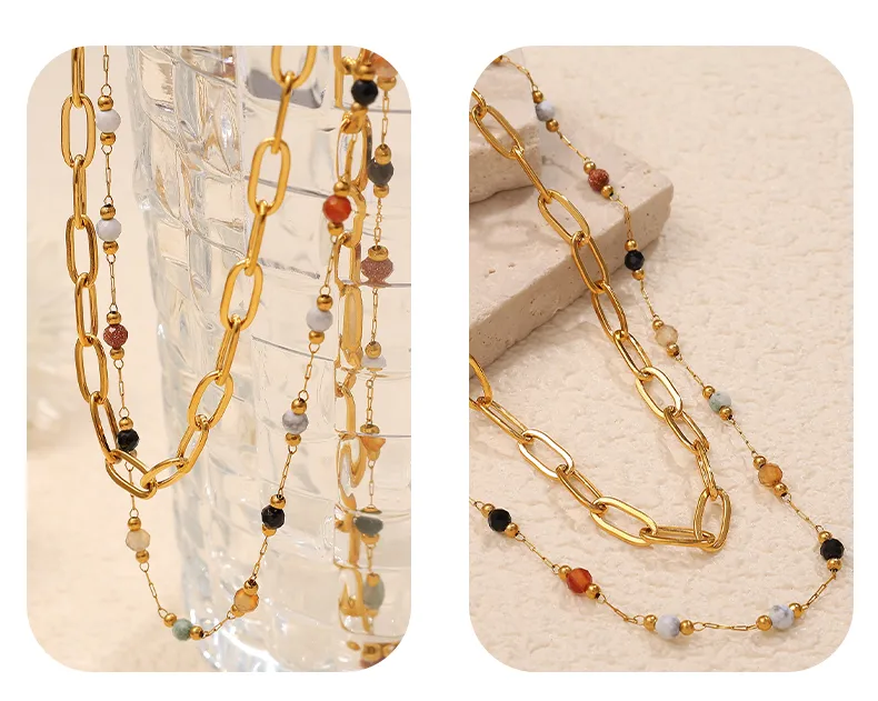 Glam Luxurious Queen Chain 304 Stainless Steel Women's Necklace display picture 3
