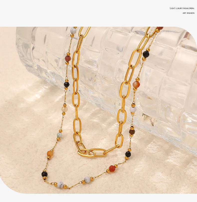 Glam Luxurious Queen Chain 304 Stainless Steel Women's Necklace display picture 4