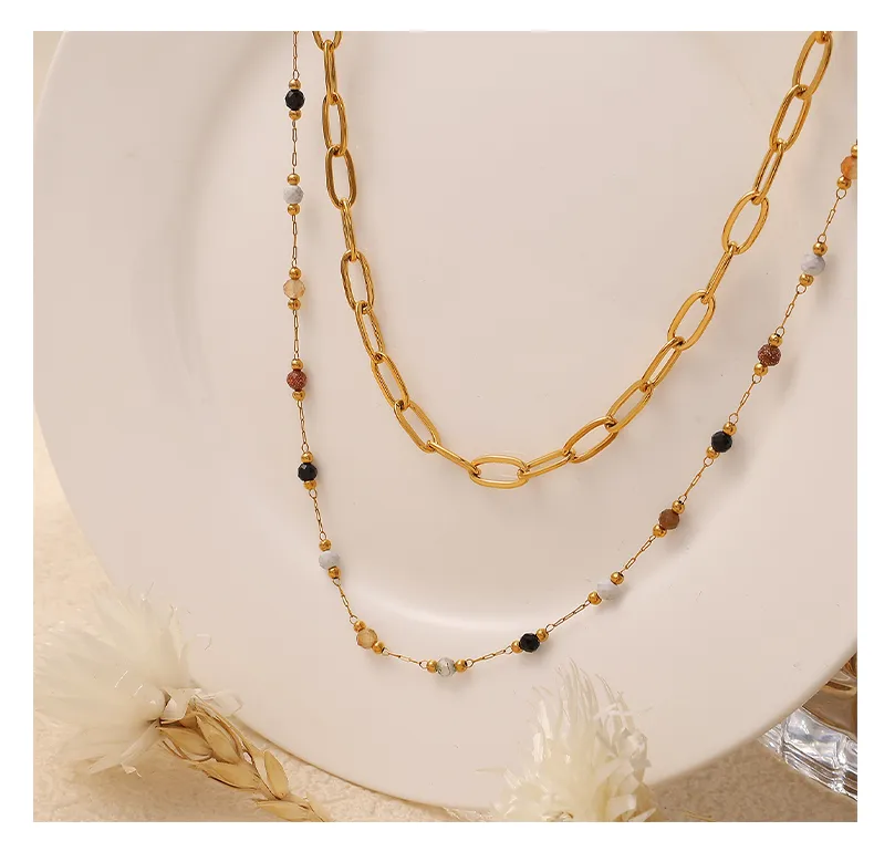 Glam Luxurious Queen Chain 304 Stainless Steel Women's Necklace display picture 7