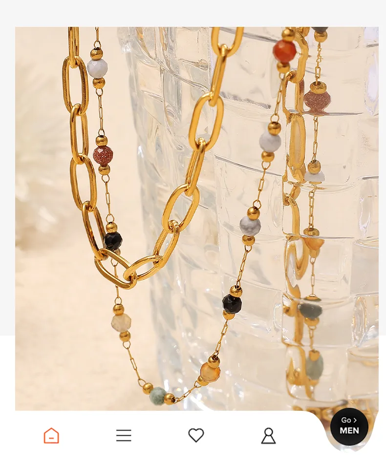 Glam Luxurious Queen Chain 304 Stainless Steel Women's Necklace display picture 9