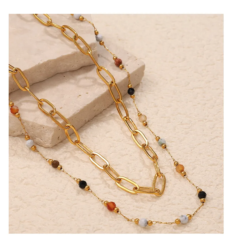 Glam Luxurious Queen Chain 304 Stainless Steel Women's Necklace display picture 10