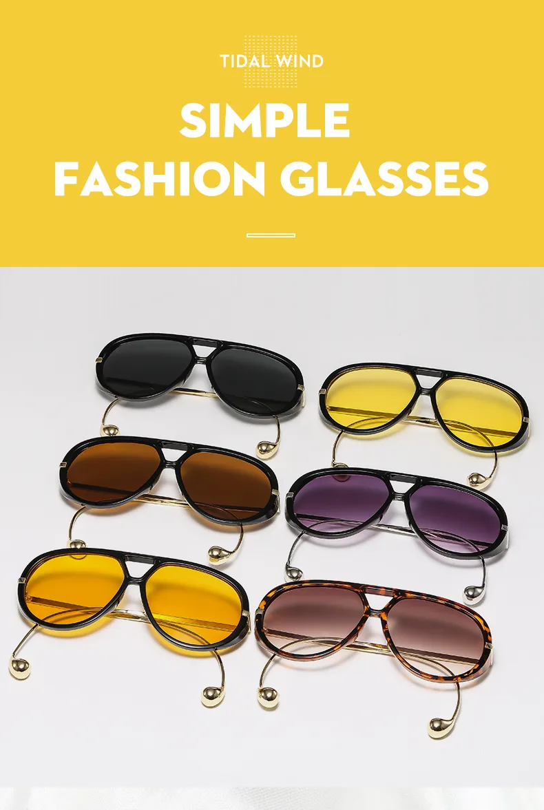 Modern Style Geometric Ac Toad Glasses Full Frame Glasses display picture 1