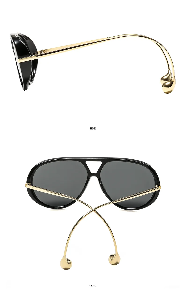 Modern Style Geometric Ac Toad Glasses Full Frame Glasses display picture 10