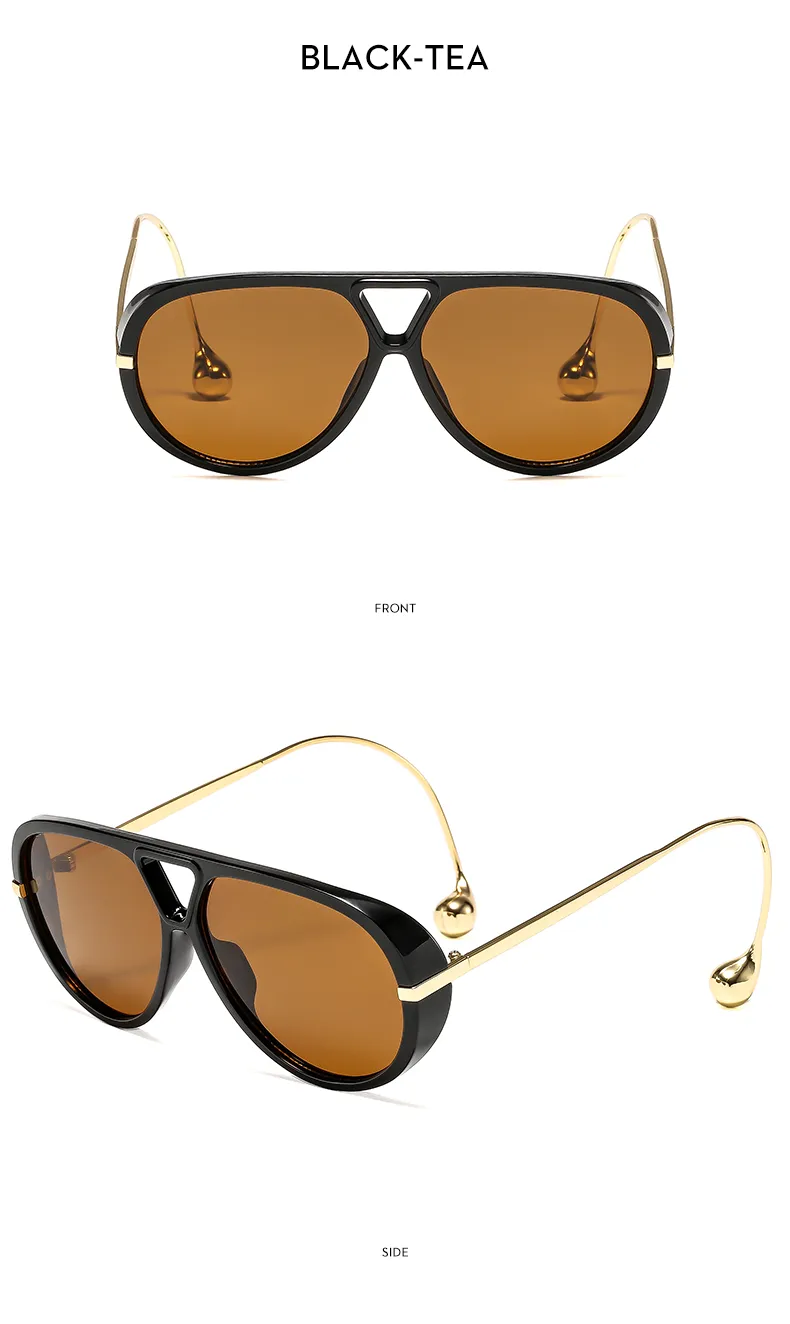 Modern Style Geometric Ac Toad Glasses Full Frame Glasses display picture 12