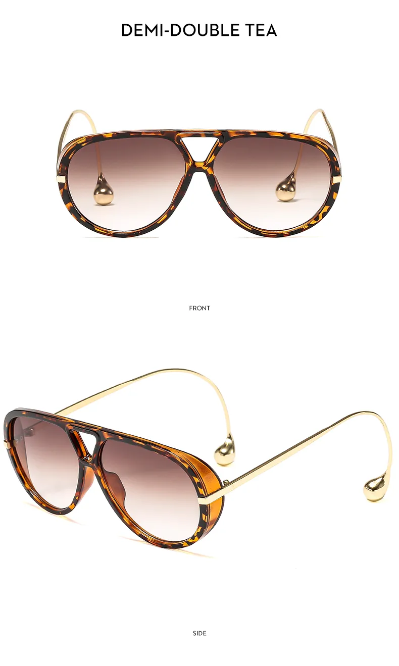 Modern Style Geometric Ac Toad Glasses Full Frame Glasses display picture 7