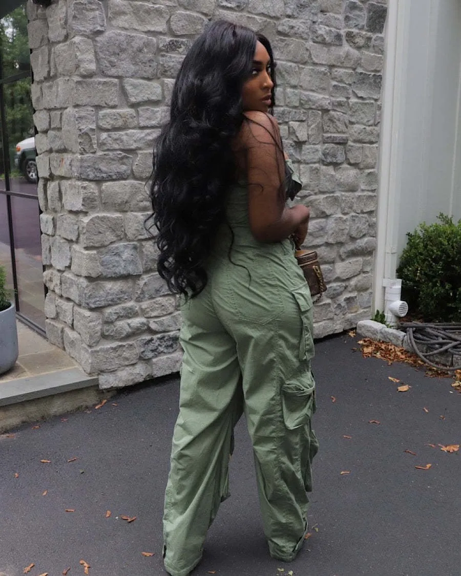 Women's Casual Streetwear Solid Color Full Length Jumpsuits display picture 2