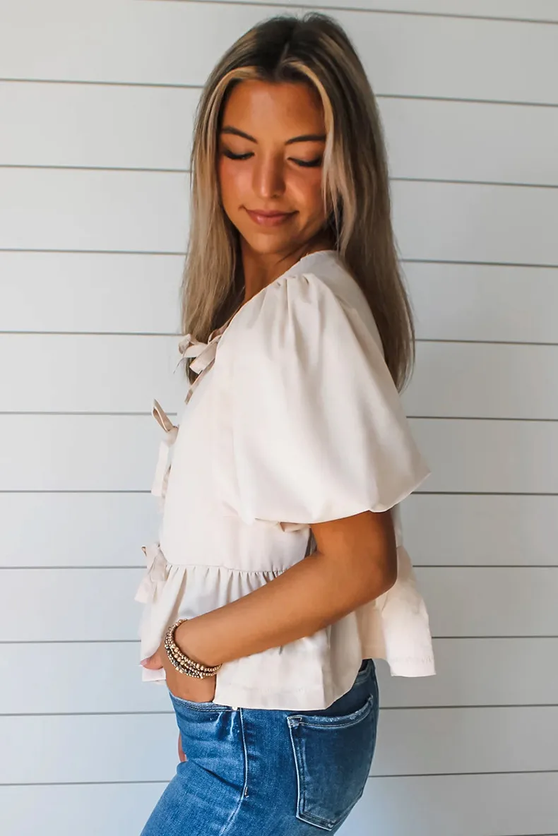 Women's Blouse Half Sleeve Blouses Temperament Commuter Solid Color display picture 3