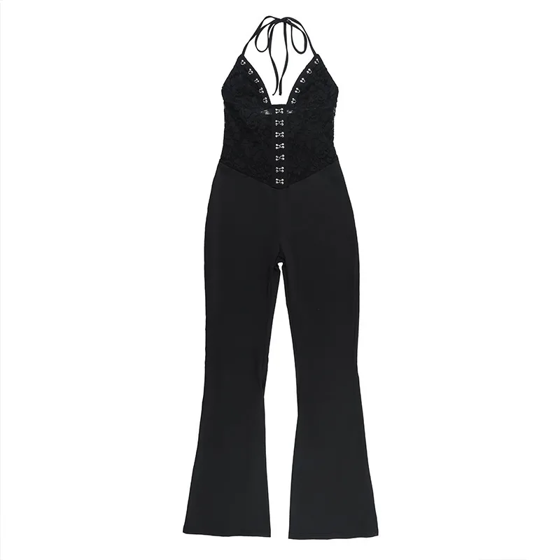 Women's Weekend Date Sexy Simple Style Classic Style Solid Color Full Length Jumpsuits display picture 8