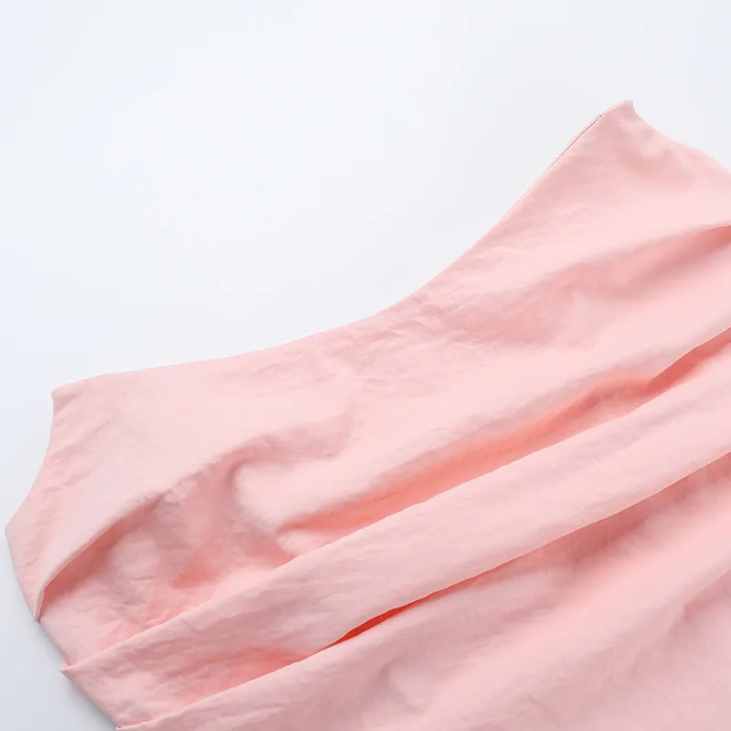 Women's A- Line Skirt European And American Wind Streetwear Strapless Sleeveless Solid Color Above Knee Banquet Daily display picture 10