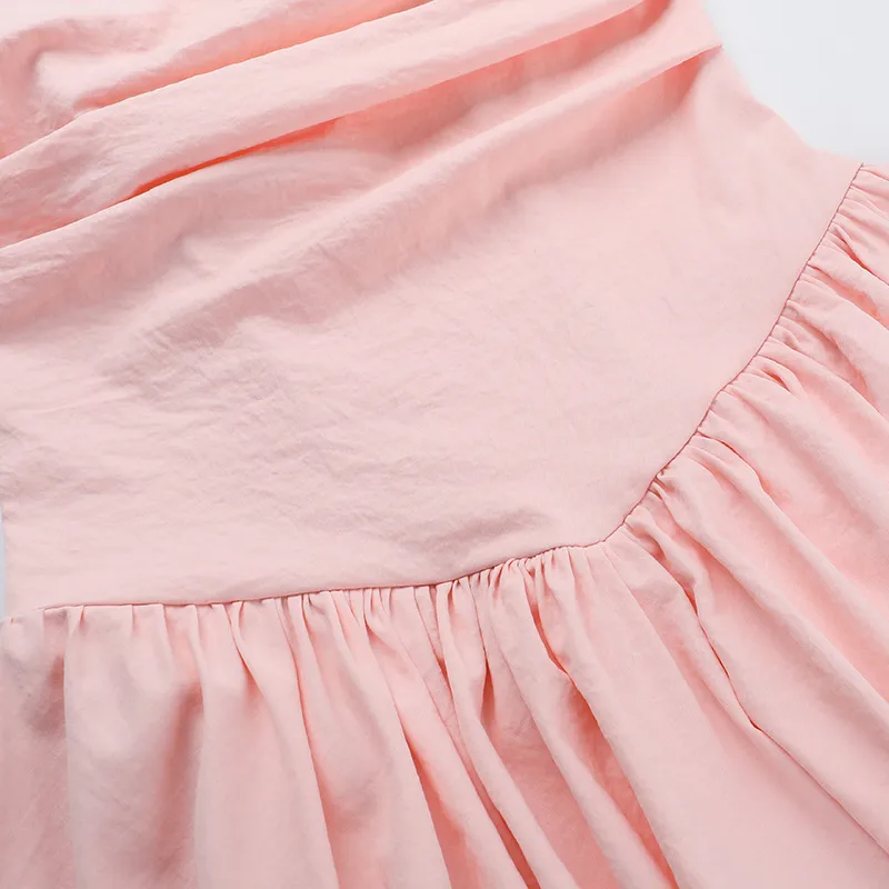 Women's A- Line Skirt European And American Wind Streetwear Strapless Sleeveless Solid Color Above Knee Banquet Daily display picture 12