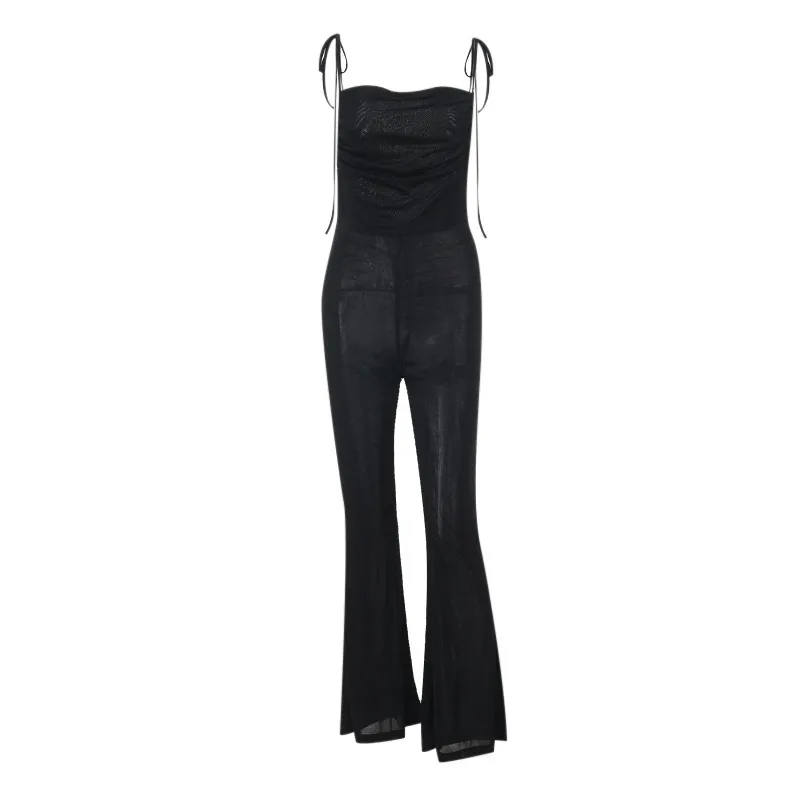 Women's Casual Banquet Casual European And American Wind Streetwear Solid Color Full Length Jumpsuits display picture 27