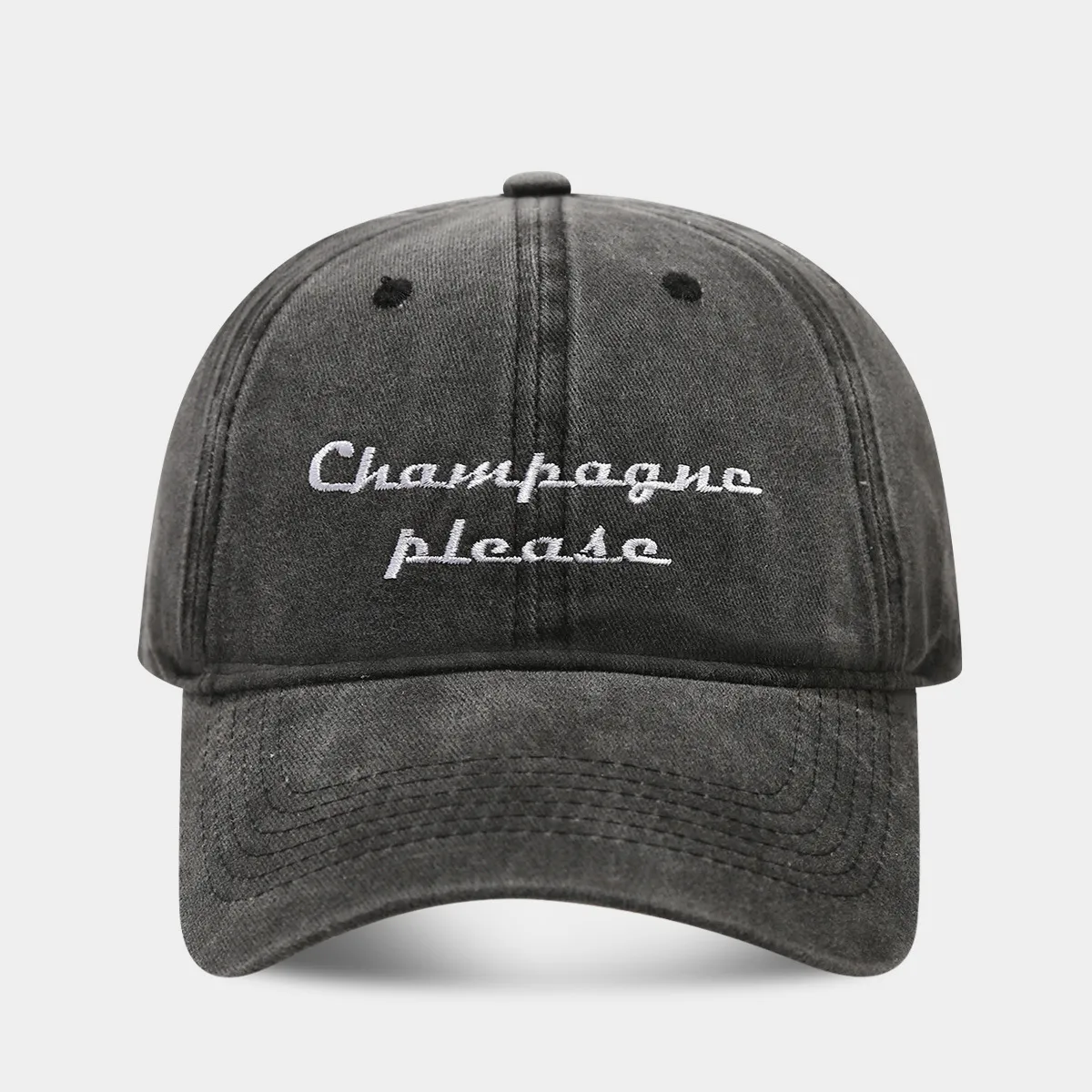 Unisex Casual Retro Simple Style Vocabulary Words/Name Embroidery Curved Eaves Baseball Cap display picture 8