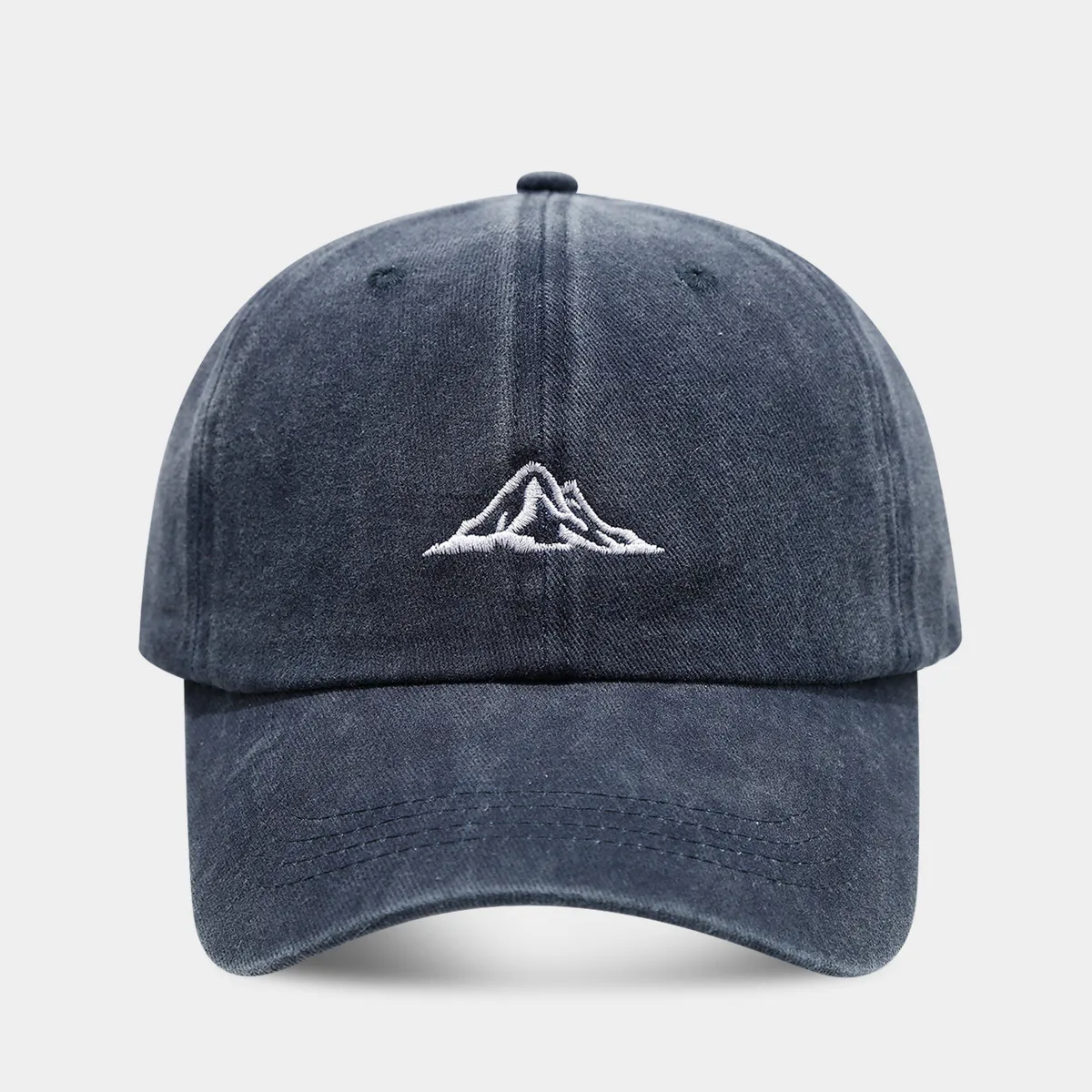 Unisex Casual Simple Style Streetwear Mountain Embroidery Curved Eaves Baseball Cap display picture 9