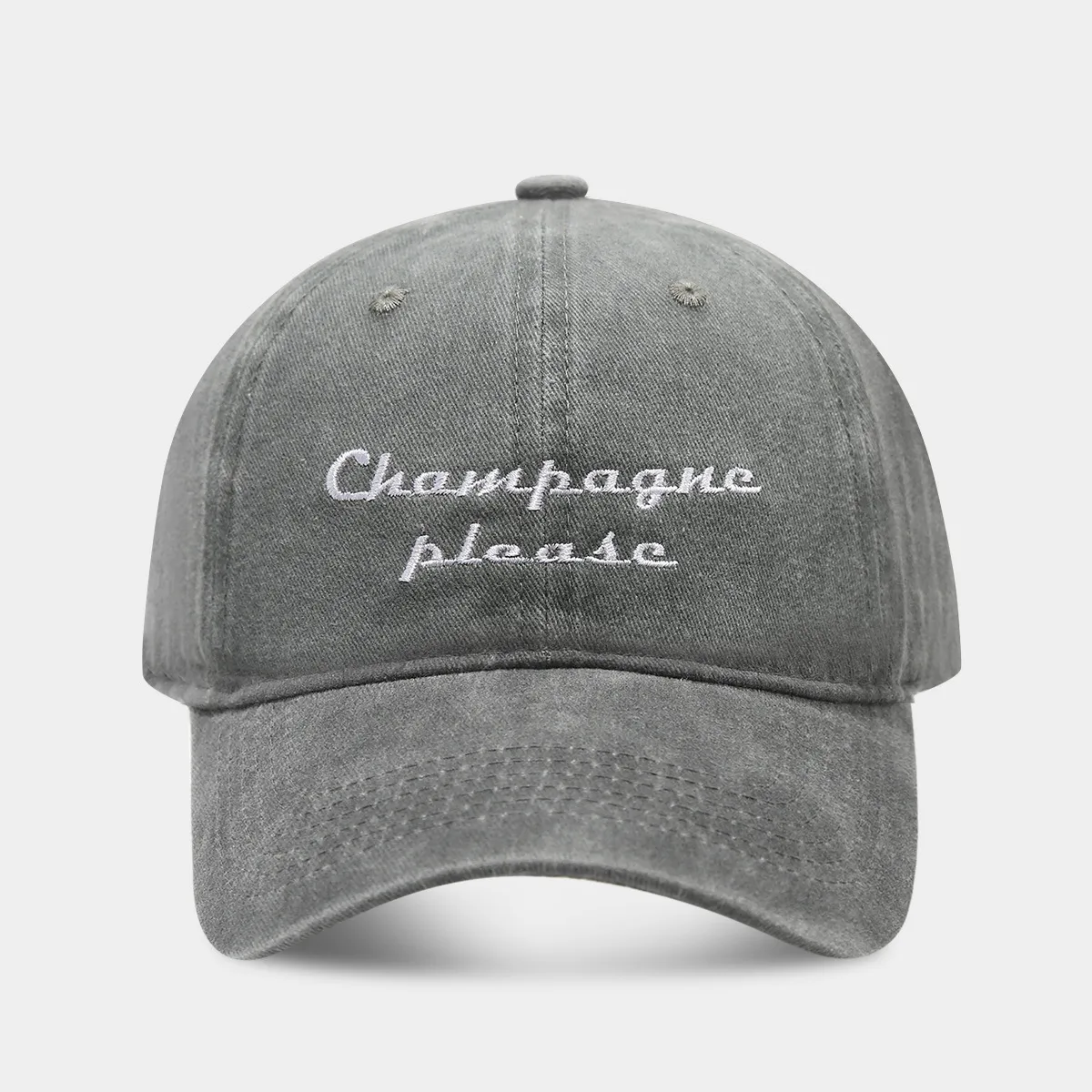 Unisex Casual Retro Simple Style Vocabulary Words/Name Embroidery Curved Eaves Baseball Cap display picture 7