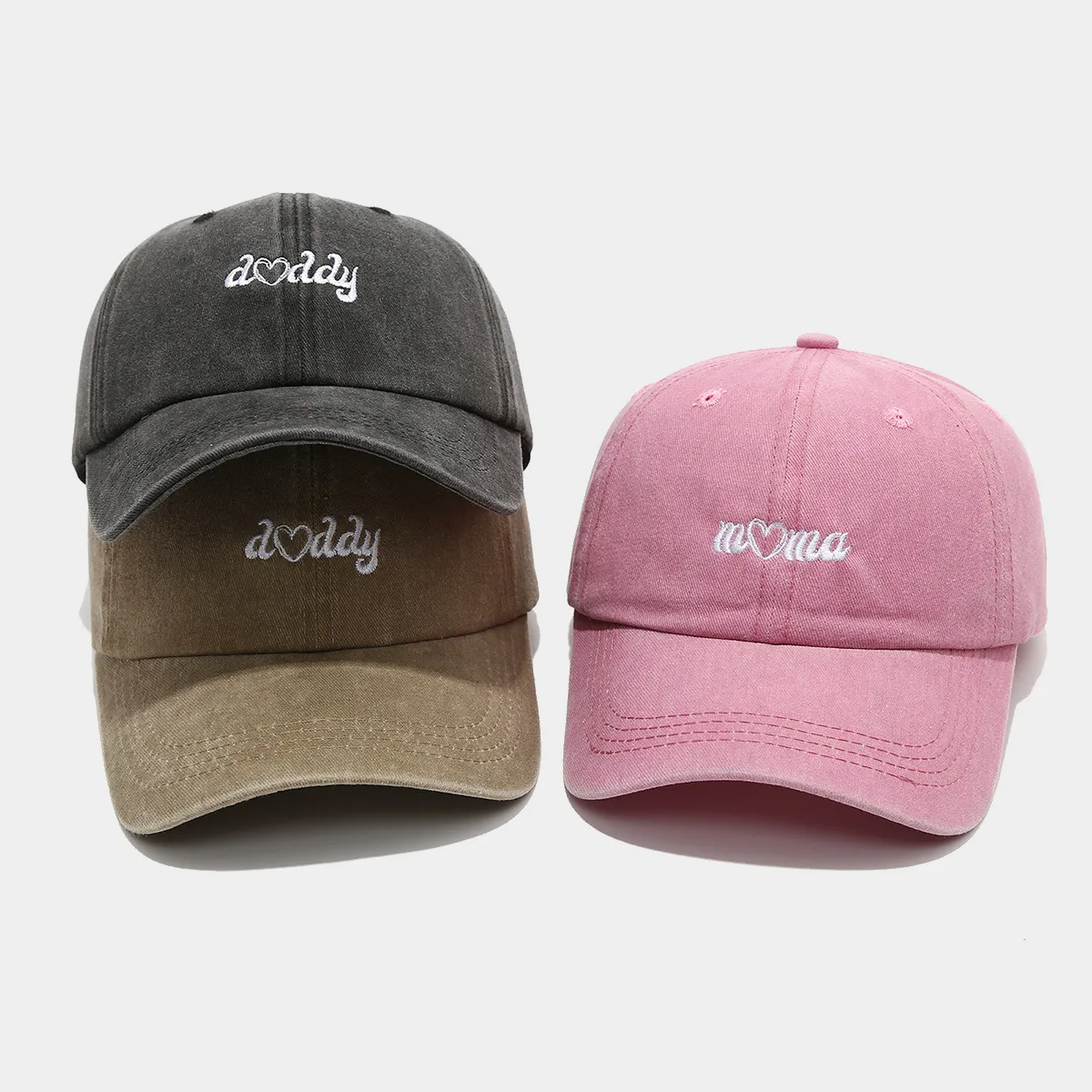 Unisex Casual Retro Simple Style Vocabulary Words/Name Embroidery Curved Eaves Baseball Cap display picture 2
