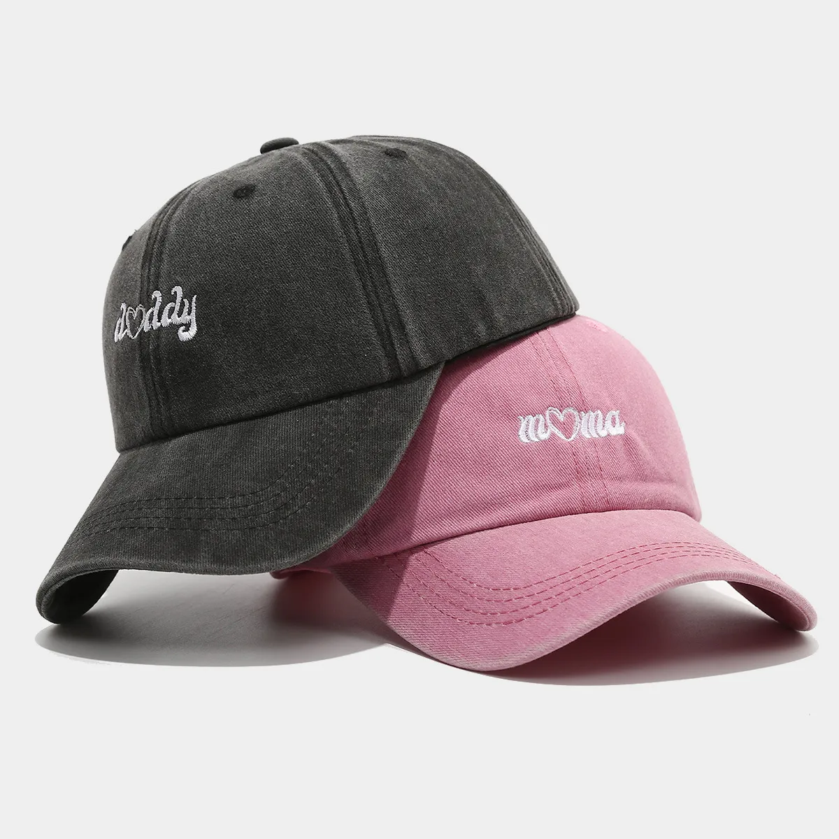 Unisex Casual Retro Simple Style Vocabulary Words/Name Embroidery Curved Eaves Baseball Cap display picture 4