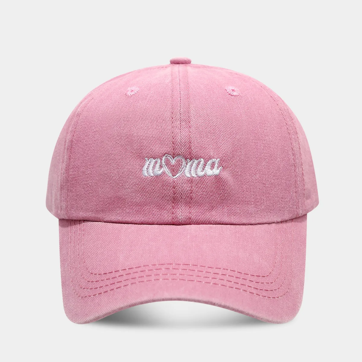 Unisex Casual Retro Simple Style Vocabulary Words/Name Embroidery Curved Eaves Baseball Cap display picture 7