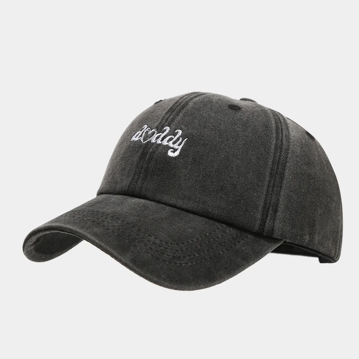 Unisex Casual Retro Simple Style Vocabulary Words/Name Embroidery Curved Eaves Baseball Cap display picture 10