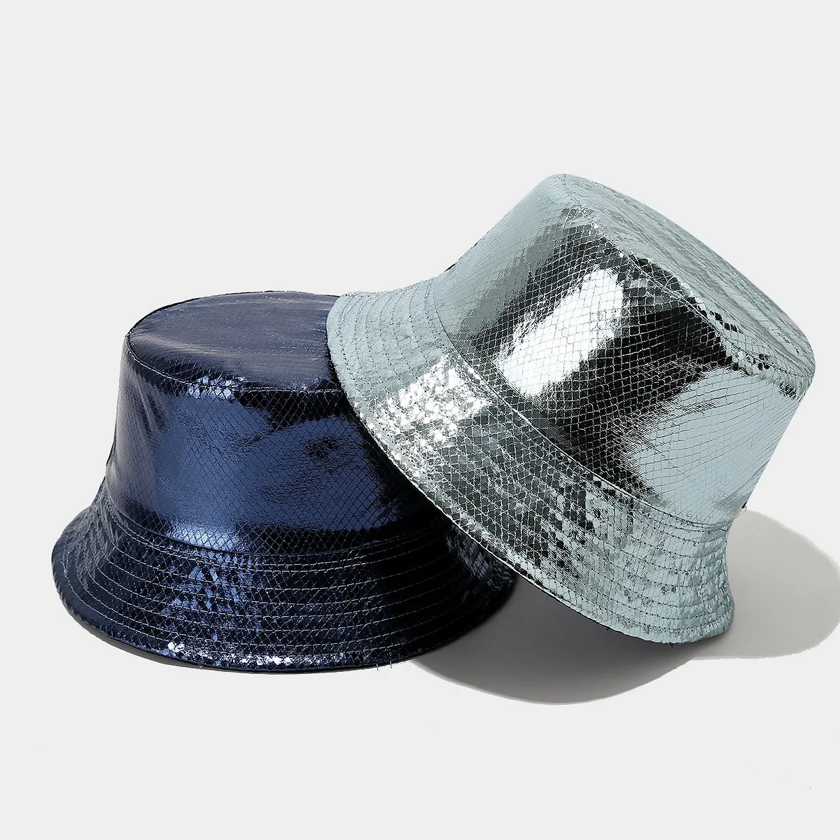 Unisex Casual Elegant Simple Style Solid Color Curved Eaves Bucket Hat display picture 2