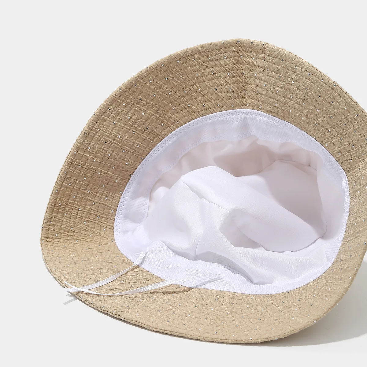 Unisex Casual Elegant Simple Style Solid Color Curved Eaves Bucket Hat display picture 9