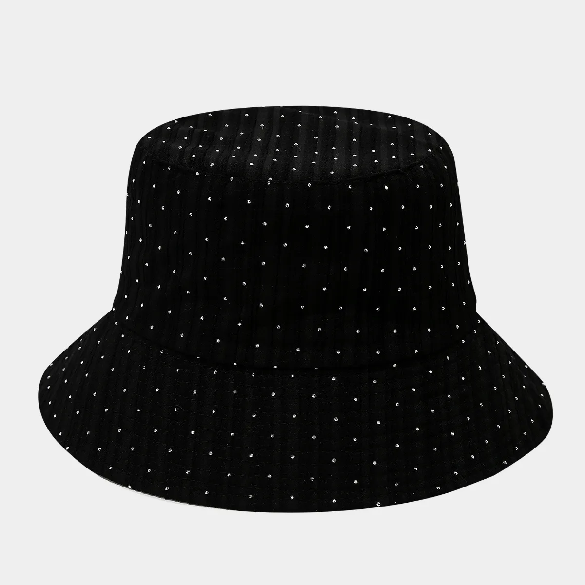 Unisex Casual Elegant Simple Style Solid Color Curved Eaves Bucket Hat display picture 4