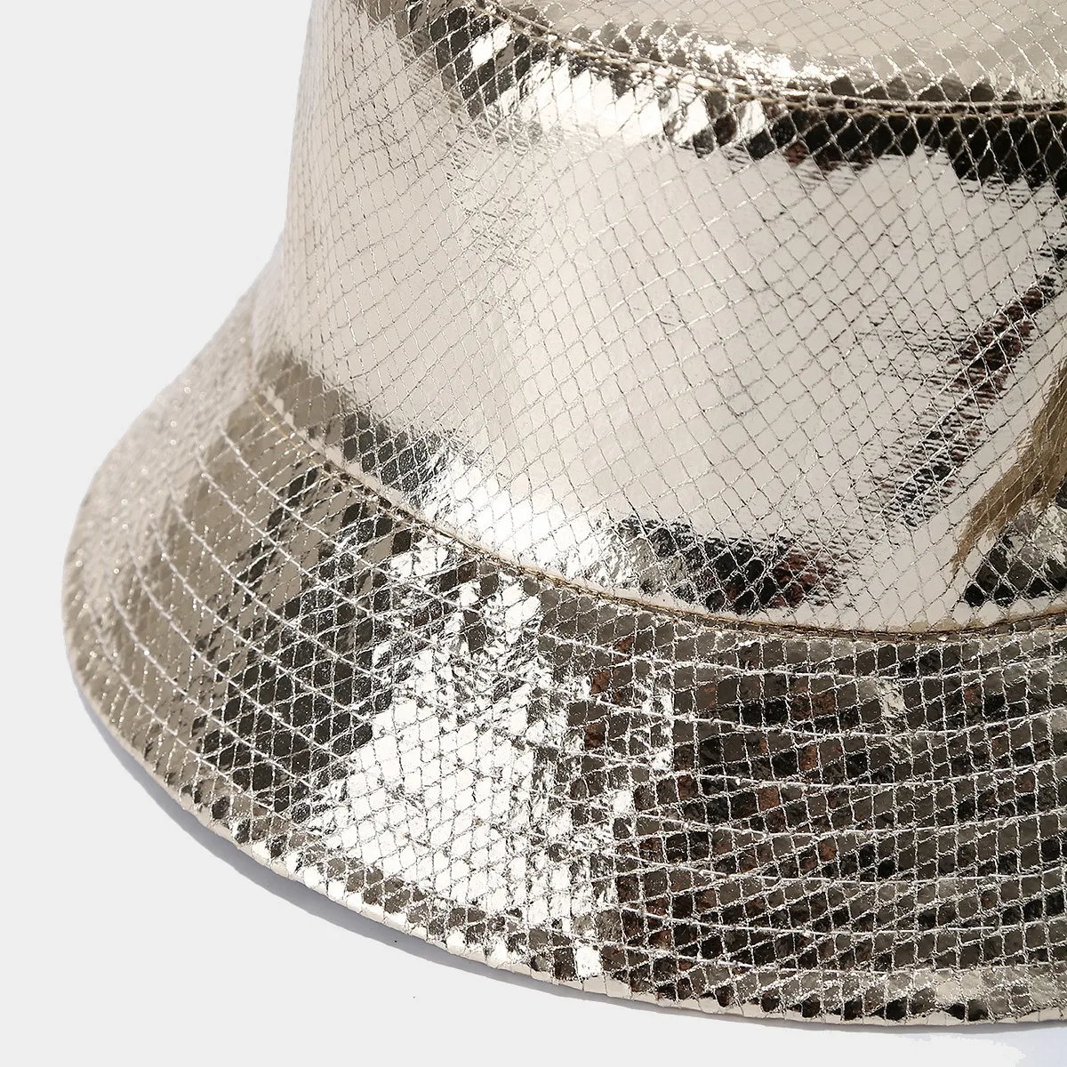 Unisex Casual Elegant Simple Style Solid Color Curved Eaves Bucket Hat display picture 9