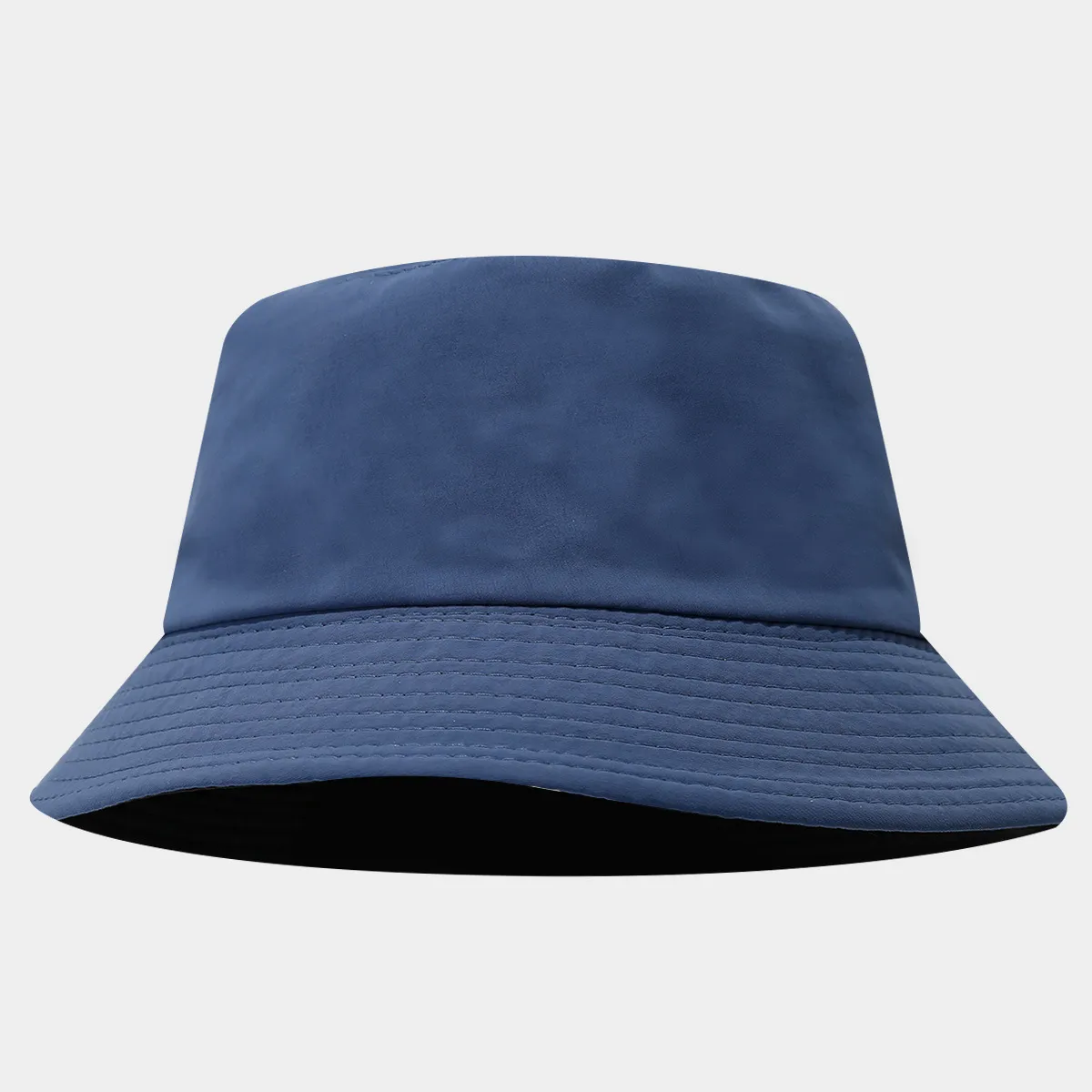 Unisex Casual Elegant Simple Style Solid Color Curved Eaves Bucket Hat display picture 11