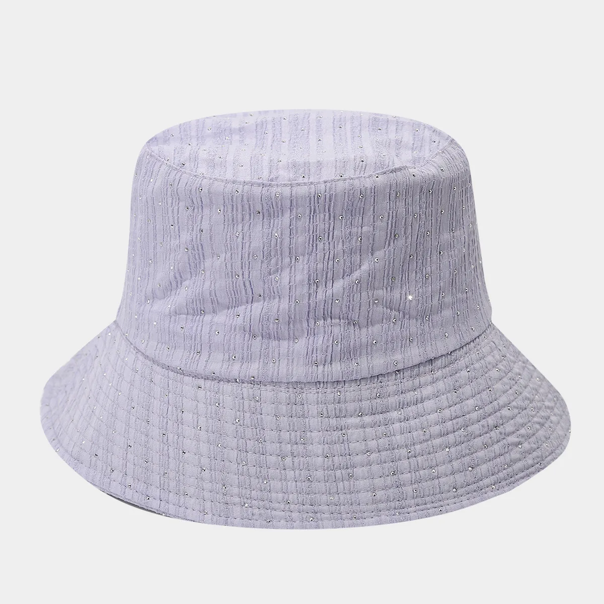 Unisex Casual Elegant Simple Style Solid Color Curved Eaves Bucket Hat display picture 6